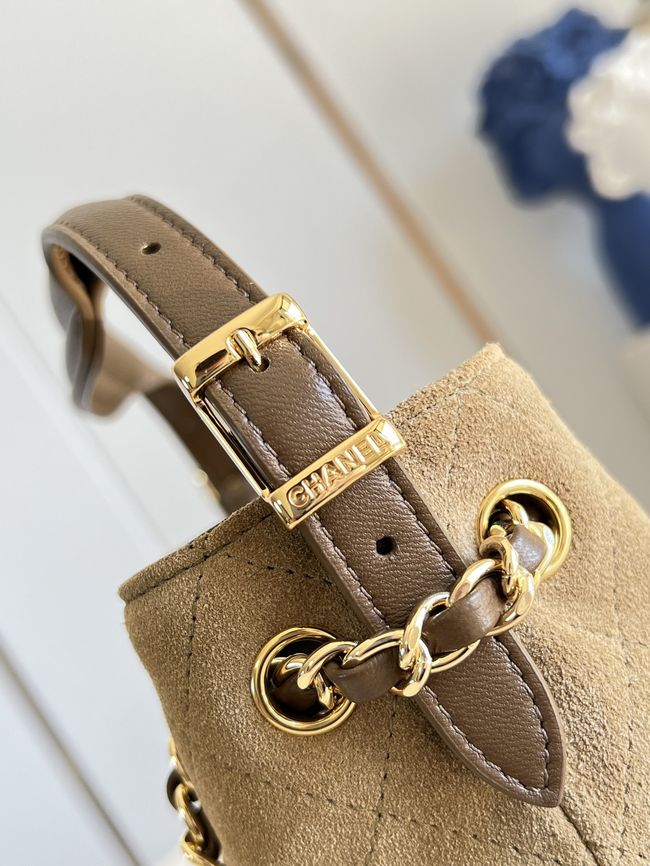 Chanel Mini Shopping Bag AS5633 Light Brown