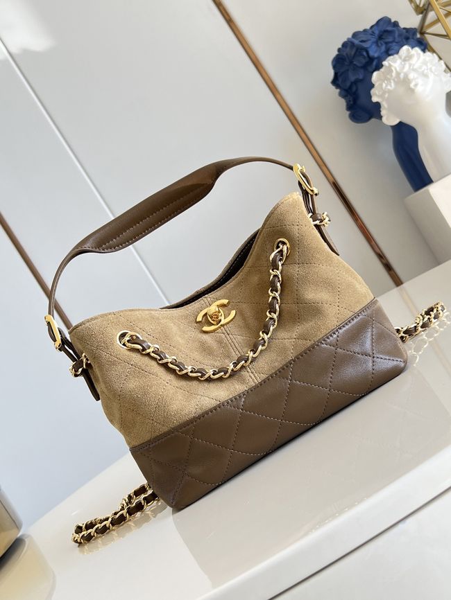 Chanel Mini Shopping Bag AS5633 Light Brown Chanel Mini Shopping Bag AS5633 Light Brown