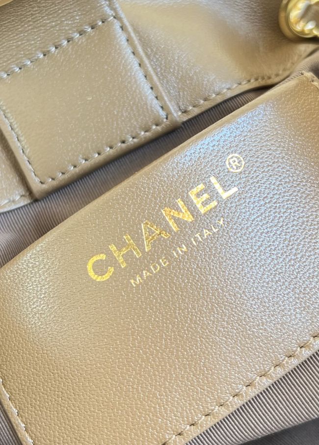Chanel Mini Shopping Bag AS5633 Light Brown
