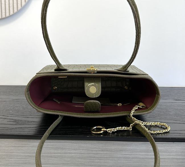 Chanel Small Shopping Bag AS6492 green