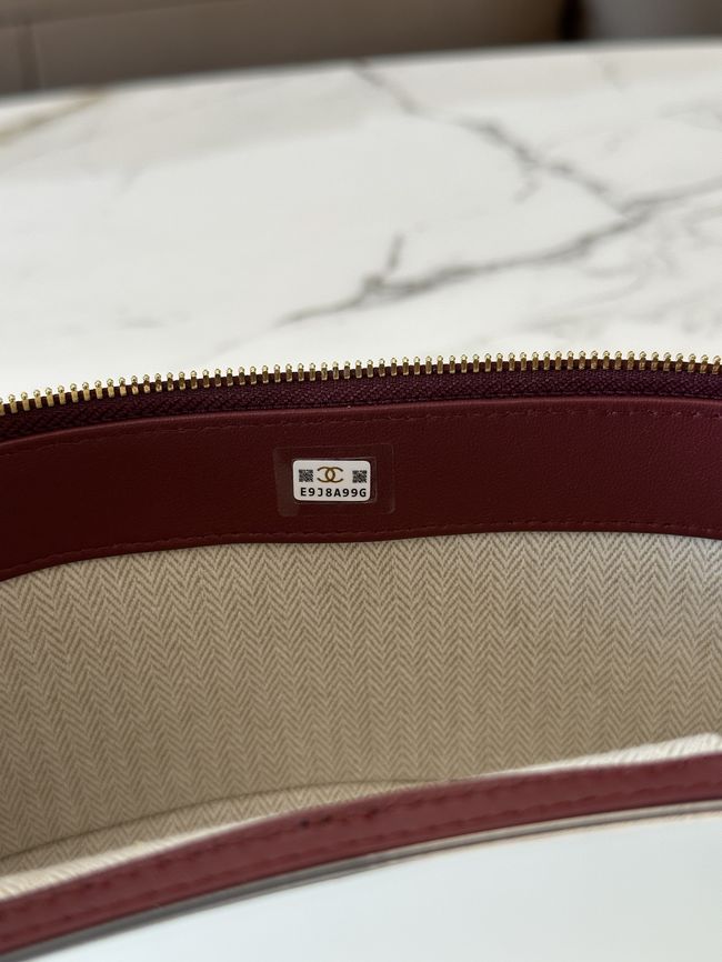 Chanel Vanity with Chain AP5574 Burgundy