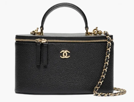 Chanel Vanity with Chain AP5574 black Chanel Vanity with Chain AP5574 black