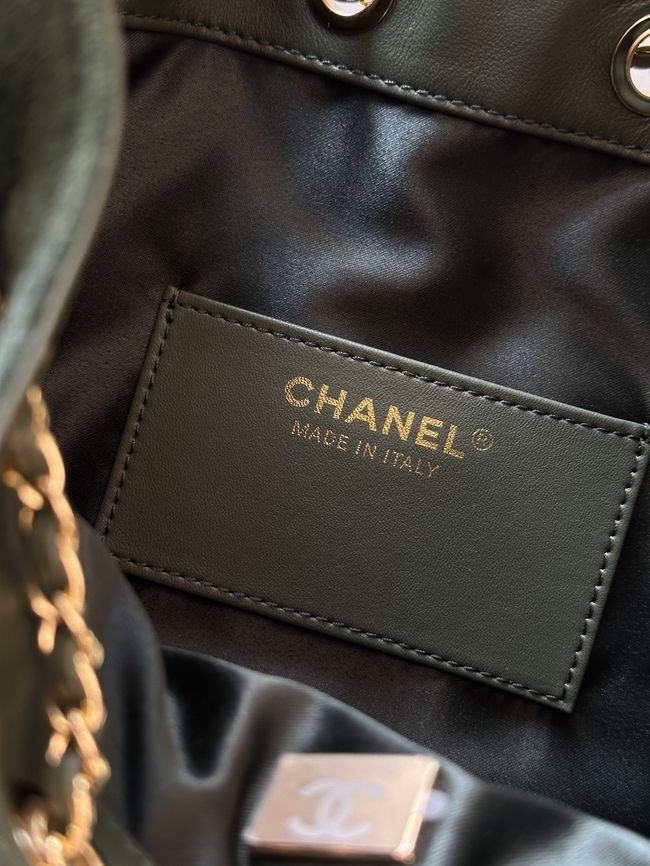 CHANEL 25 Small Handbag Suede AS5293 dark blue CHANEL 25 Small Handbag Suede AS5293 dark blue