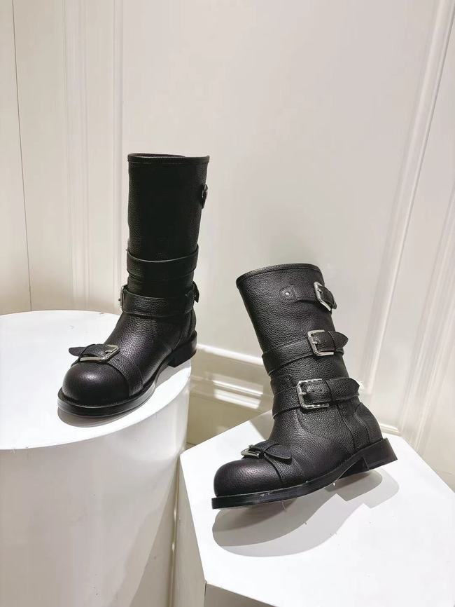 Dolce & Gabbanaleather booties 1U188-4