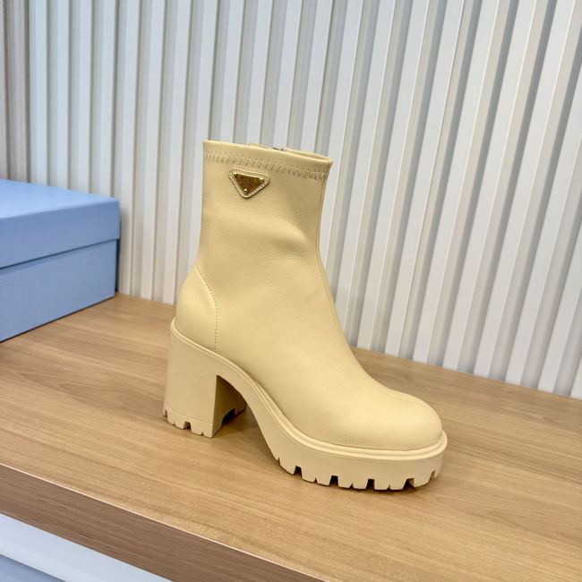 Prada Monolith brushed leather Chelsea boots G085-10