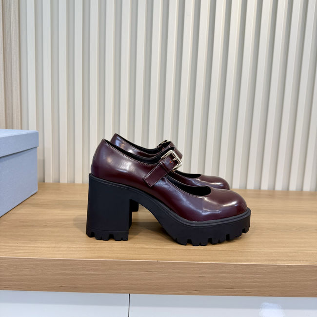 Prada Stride brushed leather pumps 1I562O-1